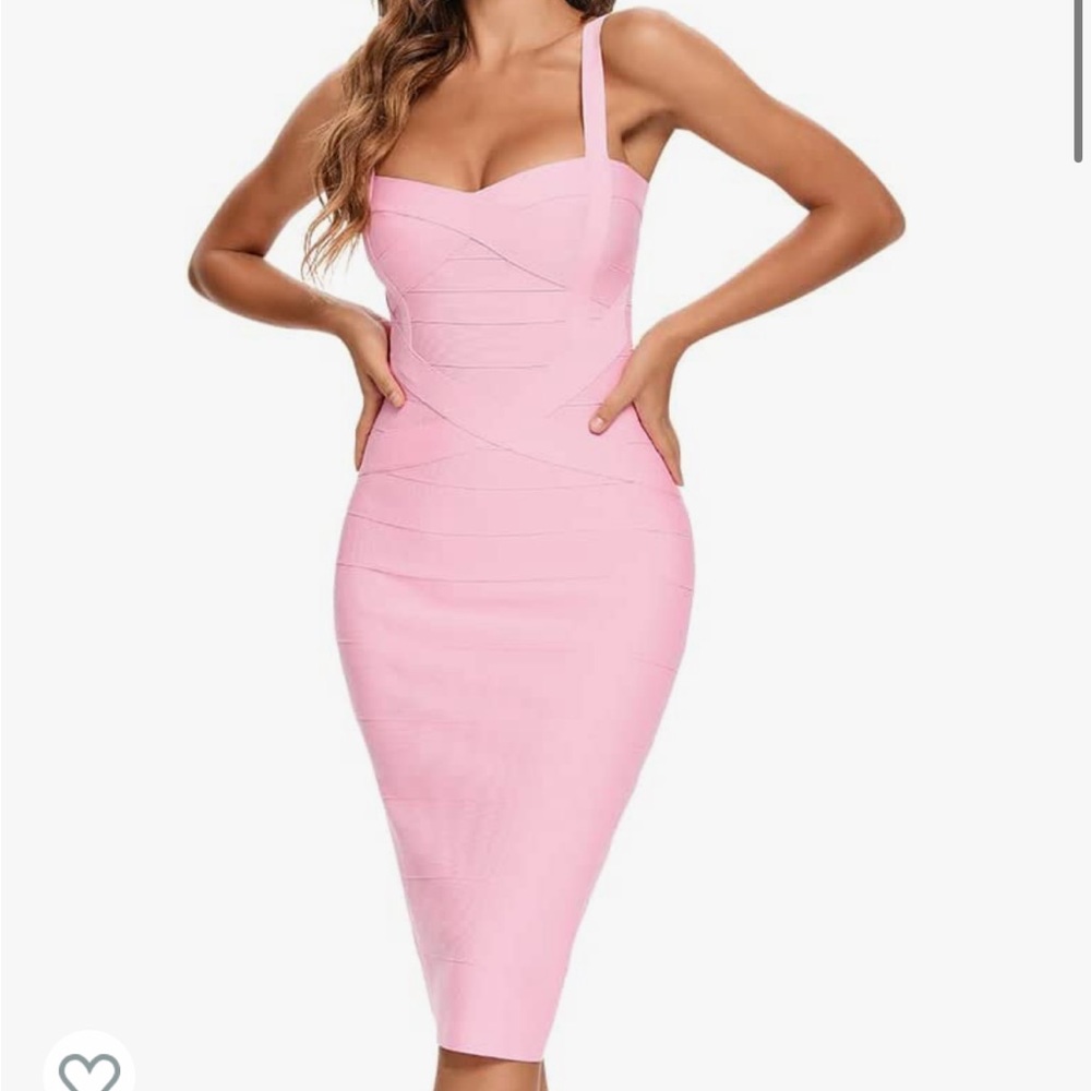 💕Pink Midi Dress *Offers accepted*